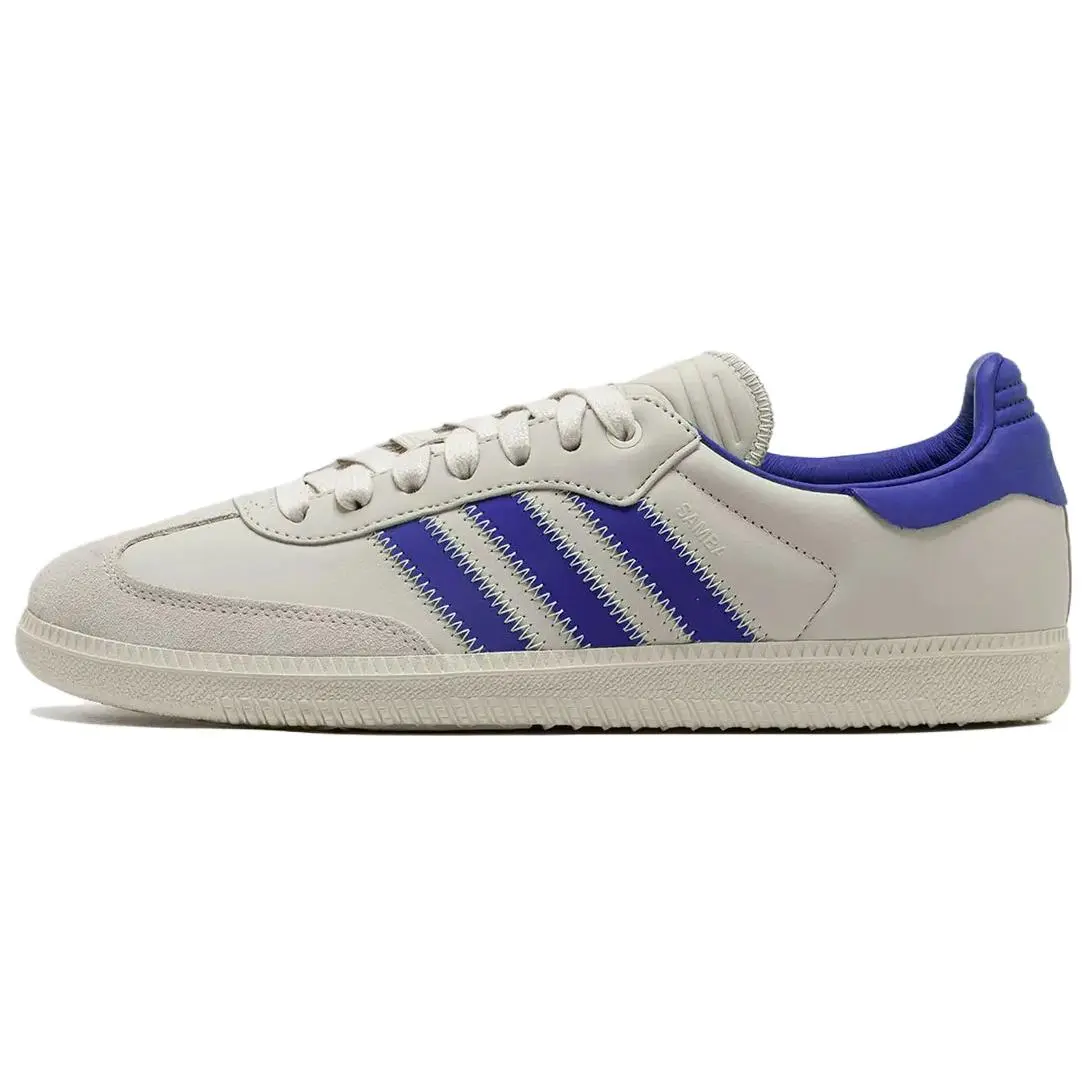 Pharrell x adidas Samba Human Race 'Aluminium Blue' Casual Rubber Sneaker, Men's/Women's Sports Footwear Shoe