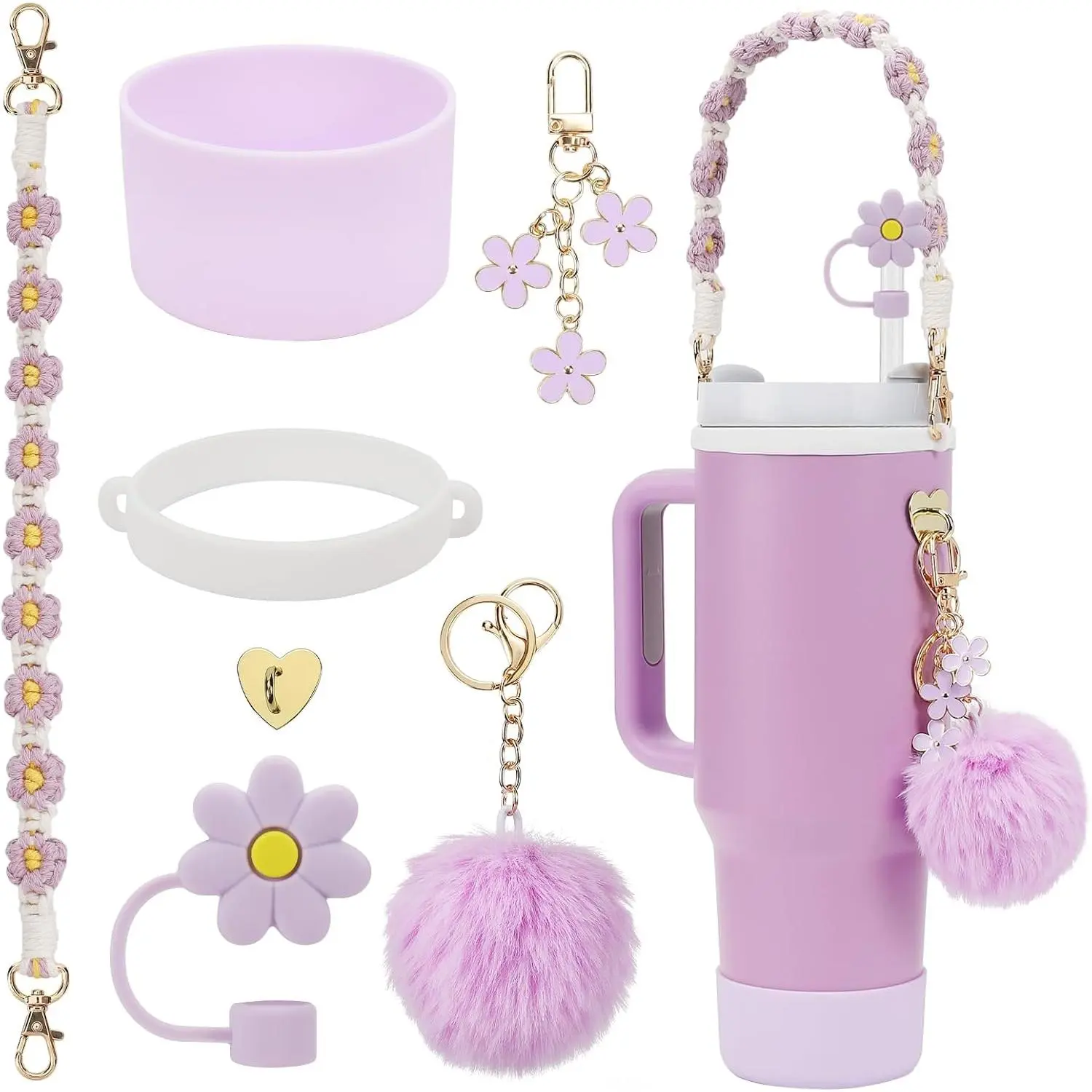 Portable Stainless Steel Heat-Resistant Insulated Kids Tumbler, Festive Father’s Day Children’s Gift - Eliminates Lukewarm Juice & Tepid Milk, Keeps Drinks Cold or Warm All Day, PVC-Free (Excludes Water Bottle Cup)