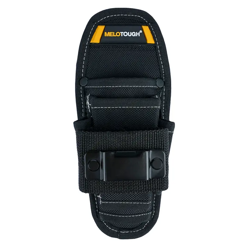 MELOTOUGH Compact Tool Pouch - Includes Belt Clip, Tool Bags for DIY Enthusiasts, Storage Organizer with Knife & Hammer Holders, Work Accessories