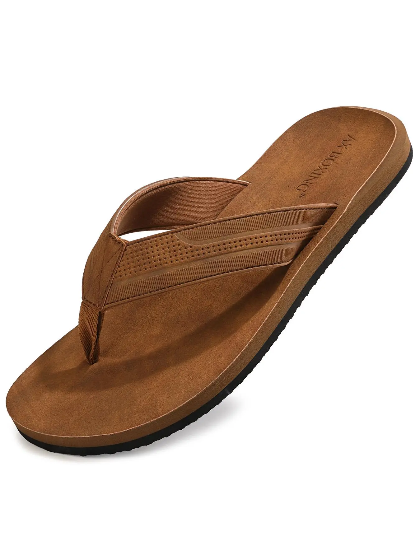 Men's Comfortable Fashionable Beach Flip-Flops, Durable Design Casual Sandals, Ideal Gift for Summer, Stylish Footwear