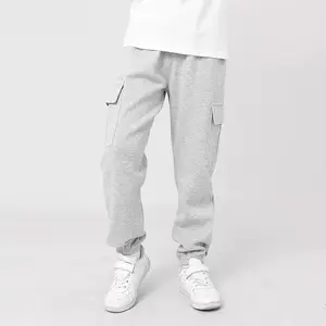Tween Boys Relaxed Fit Ribbed Waistband Sweatpants , Joggers