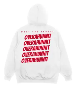 White What You Shoot? Hoodie