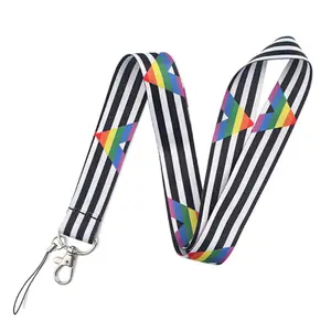 LGBTQIA+ Ally Pride Keychain Lanyard