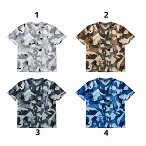 Unisex Camouflage Jersey - Multi Color Camou Jerseys For Gyms, Gift For Boys & Girl