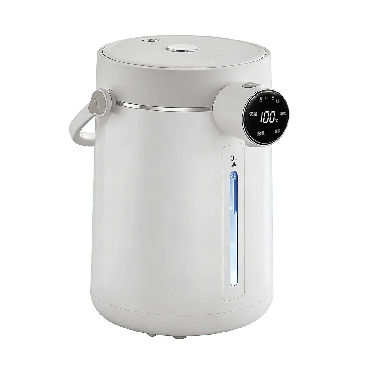 Bear Instant Hot Water Dispenser, 3.0L Smart Stainless Steel Electric Kettle, White, Fast Heating for Baby Formula, Coffee, Tea