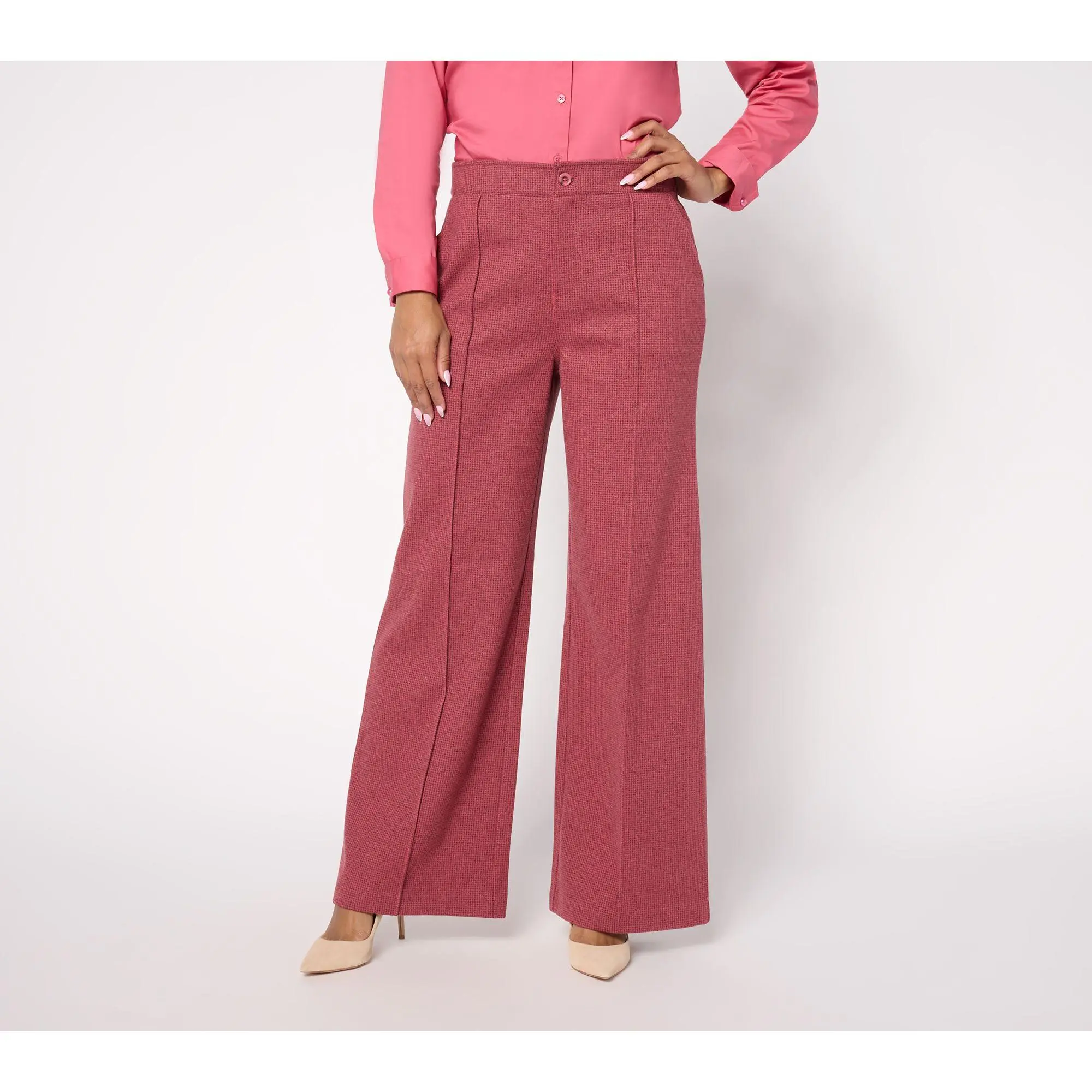 BEAUTIFUL by Lawrence Zarian Regular Tailored Knit Trouser