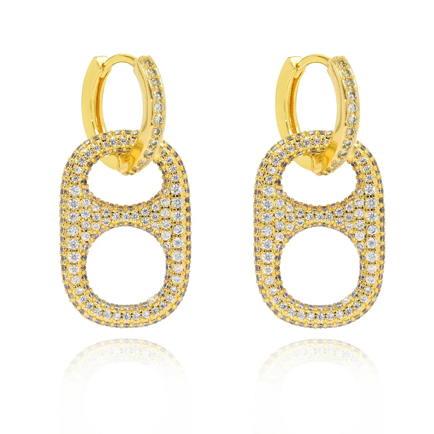 Hillbetty Poptab Earrings - High Quality Earrings - Country Girls This One Is For You! Luxury Jewelry Beaded