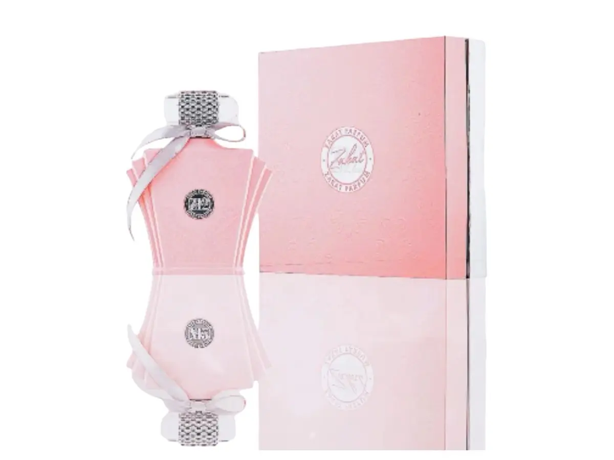 Zakat Z12 EDP Perfume Fragrance for Women, 3.4 fl oz (100ml) Floral Fruity Scent with Rose, Lemon, Jasmine, Long-Lasting (3 to 3.9 fl oz Range)