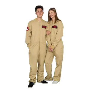 Ghostbusters Zip up Jumpsuit with 4 Attachable Patches