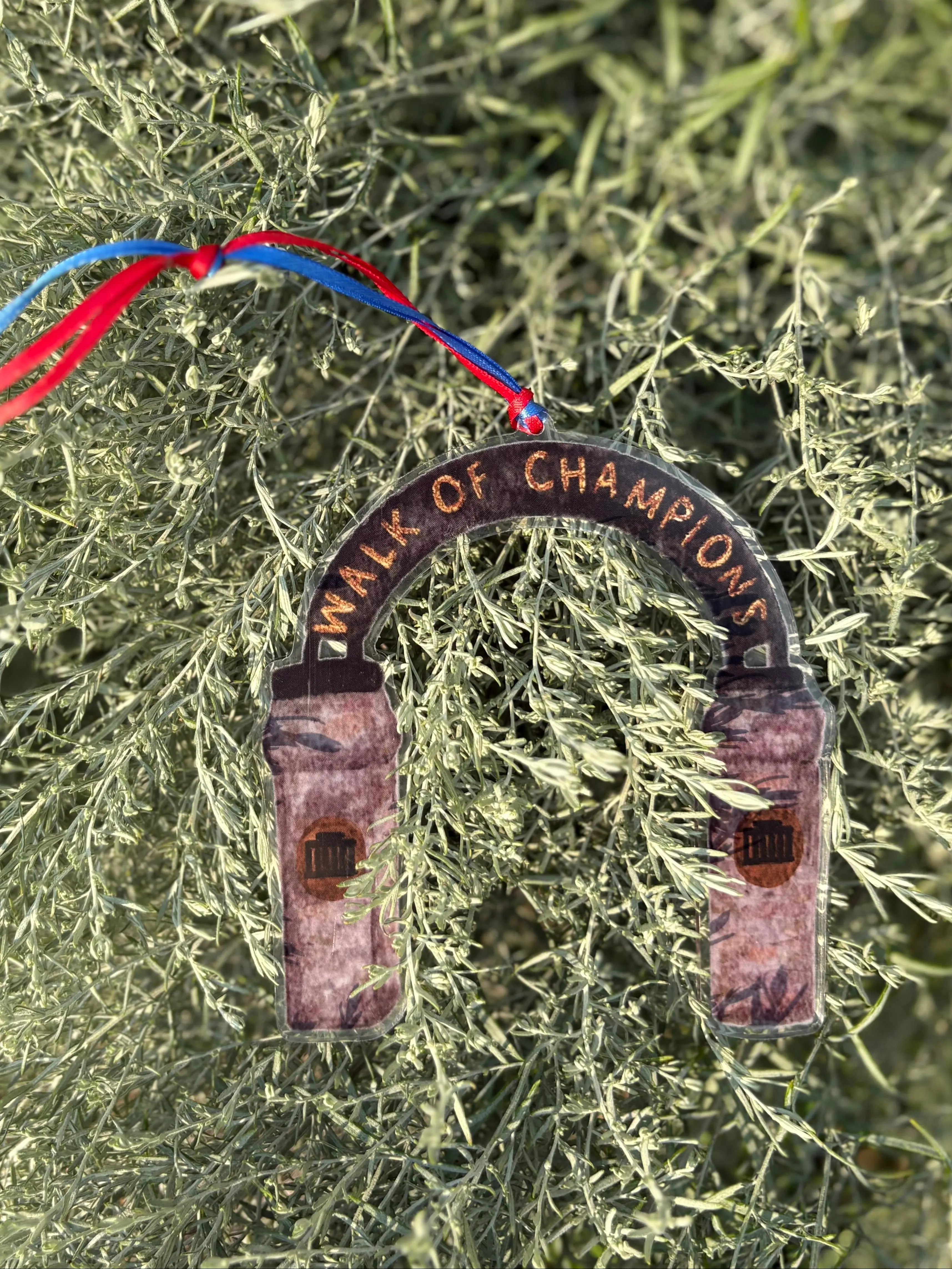Mississippi Walk of Champions Oxford Acrylic Ornament