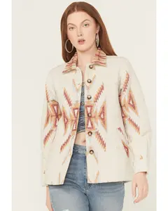 Merritt Southwestern Button-Down Shacket