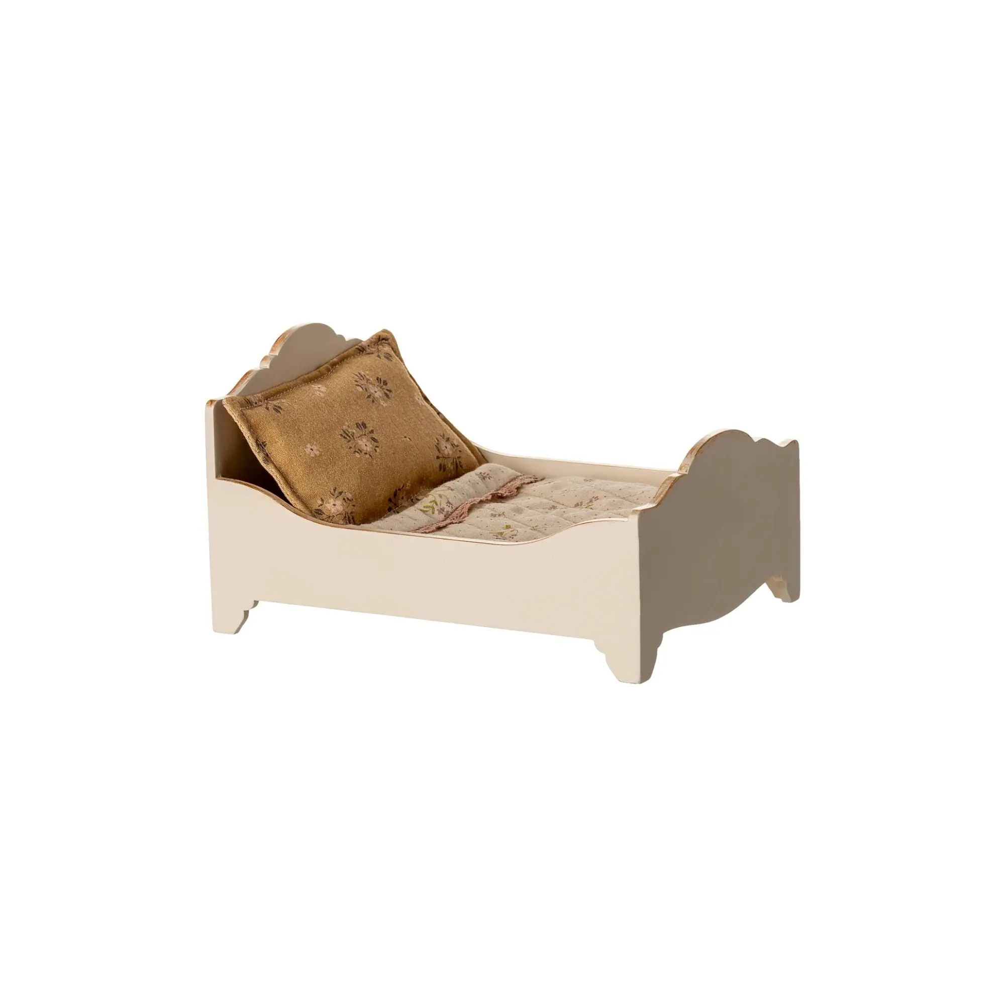 Maileg - Bed, Mouse - Off White