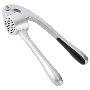 Garlic Press, Premium Rust Proof Kitchen Garlic Mincer Crusher Squeezer with Ergonomic handle, Ginger Crusher with Good Grip, Easy to Clean, Dishwasher Safe