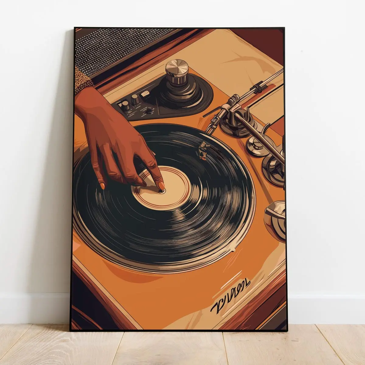 Black Girl Poster, Music Poster, Black Woman Poster, Black Wall Art, Girl Wall Art, Woman Wall Art, Room Decor, Unframed