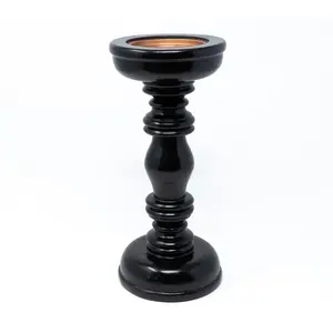 11" Tall Dual-Sided Pillar Candle Holder by Greystone Home 11" Tall Dual-Sided Pillar Candle Holder by Greystone Home
