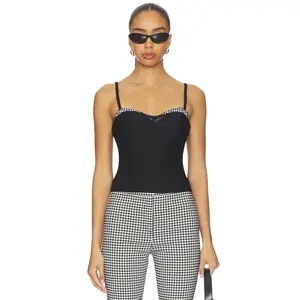 ASTR the Label Amalie Top in Black