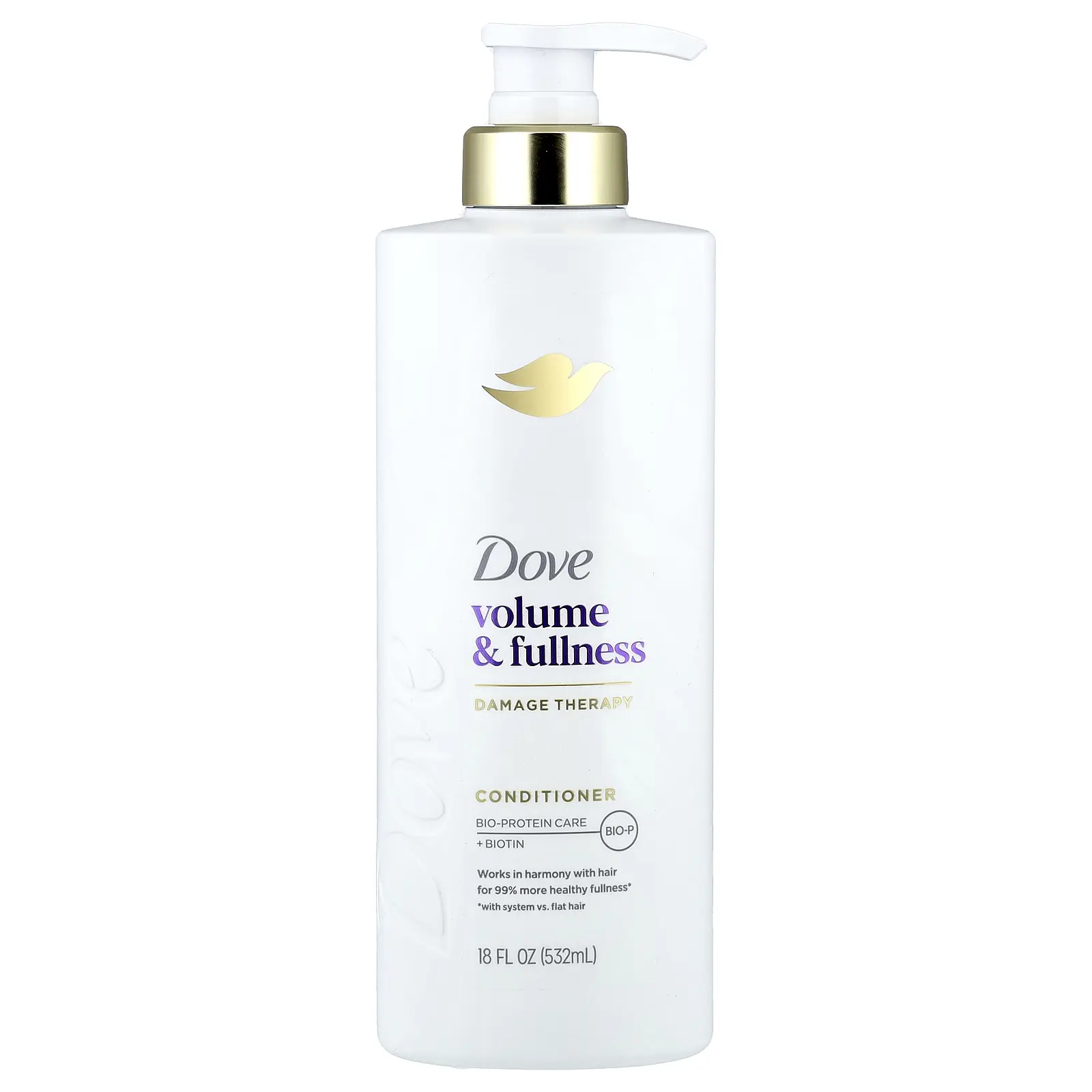 Dove Volume & Fullness, Conditioner, 18 fl oz (532 ml)