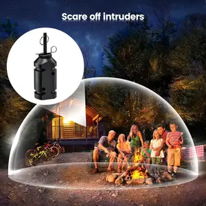 7pcs Perimeter Trip Alarm Trip Wire Alarm Device Early Warning Security System for Camping and Property Safety