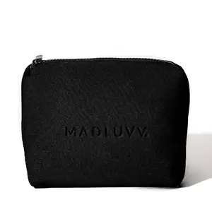 Neoprene Full-Zip Makeup Bag