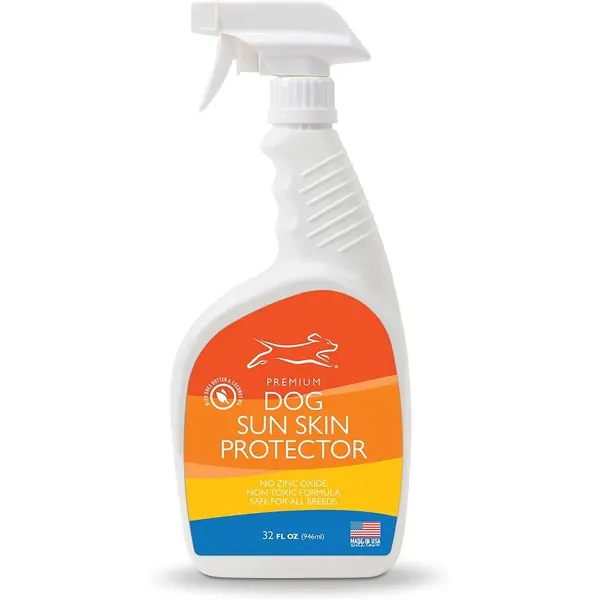 EBPP Dog Sunscreen Spray - Non-Aerosol Coconut Oil Formula, Zinc Oxide-Free, Non-Greasy, UV Shielding, Safe for All Dog Breeds, Fur & Skin Care, Coat Nourishment, 100% Satisfaction Guarantee