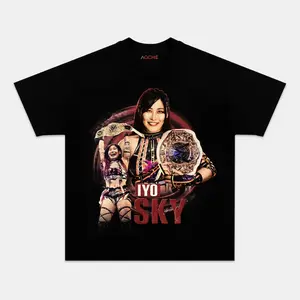 [Sale up To 40%] Iyo Sky Tee 5.14 - WWE Genius of the Sky Shirt, Unisex Cotton Crewneck USA Made