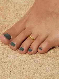 Simple Adjustable Band Toe Ring, Fashionable Toe Ring for Women & Girls, Casual Trendy Body Jewelry for Party, Daily Decor for Birthday Gift
