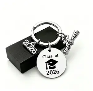 Class of 2026 Graduation Keychain - Graduation Jewelry, Class of 2026 Gifts for Students, Fashion Accessory