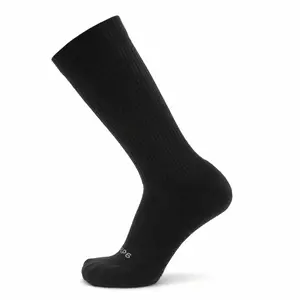 Tactical Merino Wool Black Lightweight Sports Boot Sock, Outdoor Activity Accessory