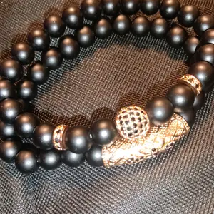 BLACK ROSE GOLD BRACELET