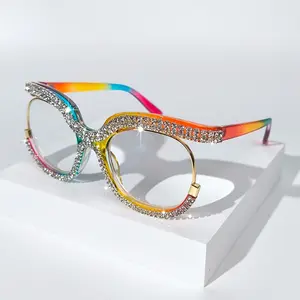 JoJo's _Oversized Reading Glasses  Frames For Women Eyeglasses