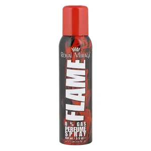 RM Flame – 150ml Perfume Spray – Spicy Vanilla Amber – Unisex Perfume