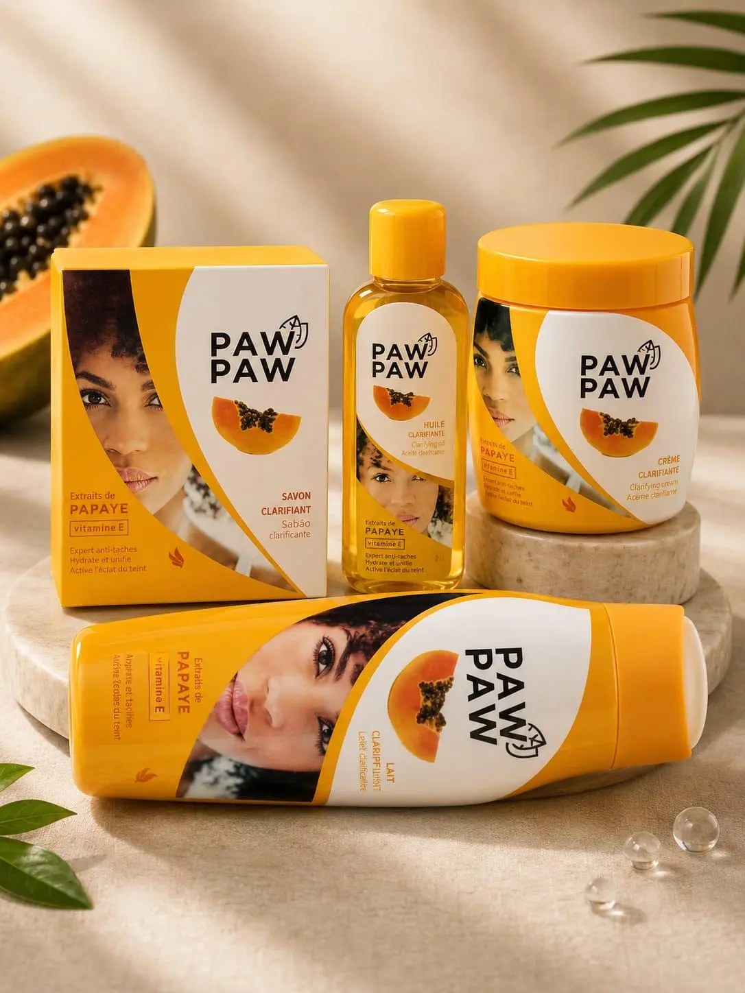 BloomVarley pawpaw glow  Skincare set Fast-Absorbing Firming Body Lotion