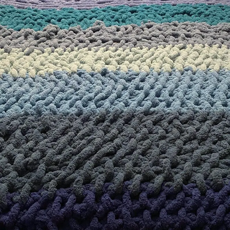 Chunky Blanket - Queen Sized - Cozy, Comfy, Cuddly and Warm