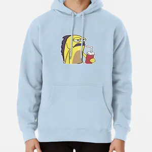 Fish Cartoon Spongebob Sticker Halloween Sweatshirt Hoodie - Fun Design Featuring Art, Perfect for Fans of and Humor, Colorful Playful