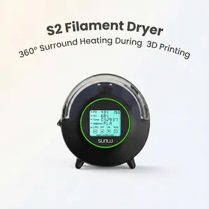 SUNLU S2 Filament Dryer, 360° Surround Heating During 3D Printing