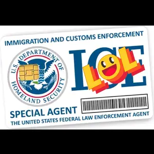 Special Agent Card Skin Sticker