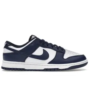 Nike Men's Dunk Low White Midnight Navy, from StockX