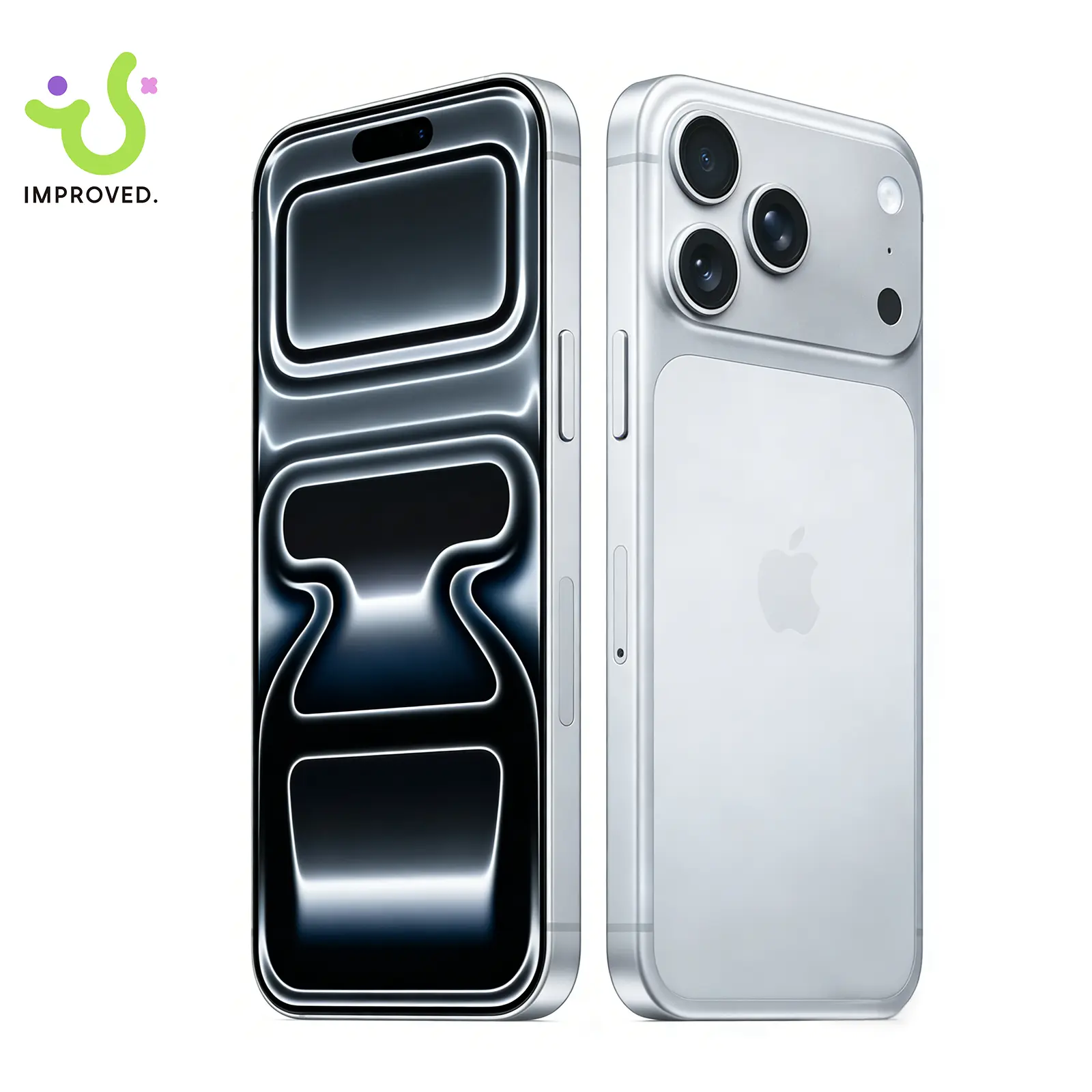 Refurbished iPhone 17 Pro Max 512GB Silver (Unlocked) - Excellent condition, 6.9″ all-screen, supports any carriers, like-new performance, 1-Year Warranty by JunQ Trading