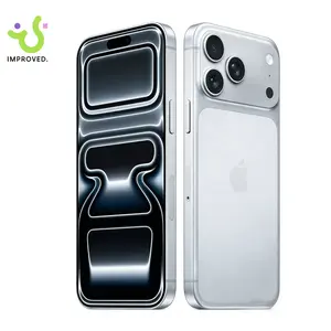 Refurbished iPhone 17 Pro Max 256GB Silver (Unlocked) - Excellent condition, 6.9″ all-screen, supports any carriers, like-new performance, 1-Year Warranty by JunQ Trading