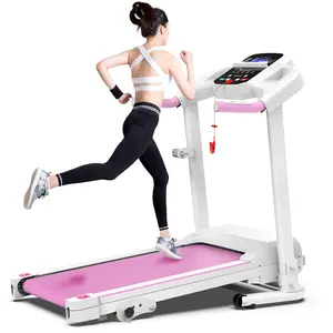 LIVIVOX  7.5 MPH  Foldable Walkable walking Treadmill with Handle，Remote Control ，Wheels for Easy Moving，265lbs Weight Capacity  Outdoorfun Home Gym Fitness Equipment Workout  Calories， Ideal for home/office,apartment ,0-10% incline pink treadmill