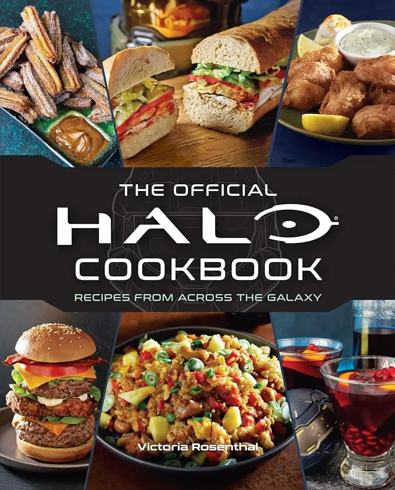 Halo: The Official Easy Recipe Cookbook - Gaming Cookbook with Main Dishes for Hungry Spartans, Themed Snacks, Themed Content, High-Quality Beautiful Photography, Perfect for Home Kitchen Libraries