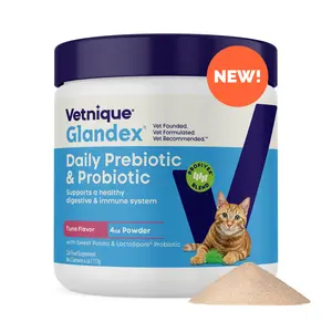Glandex Daily Prebiotic & Probiotic Powder for Cats