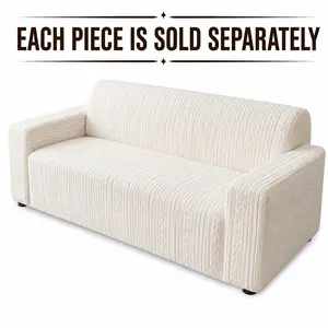 Leaf Pattern Elastic Sofa Covers, Stretch Sofa Slipcover, Pet-Friendly, Suitable for 1-5 Person Sofas, Texture, All Seasons