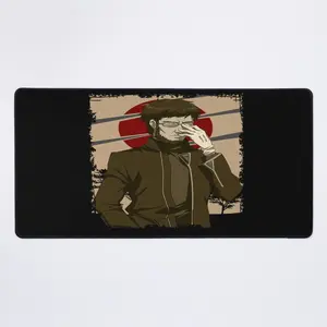 Neon Genesis Evangelion Gendo Ikari Mouse Pad | Anime Mouse Pad Store