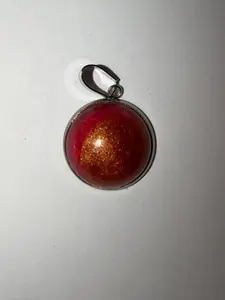 Pendant- Small Round Hand Made- Multiple Colors