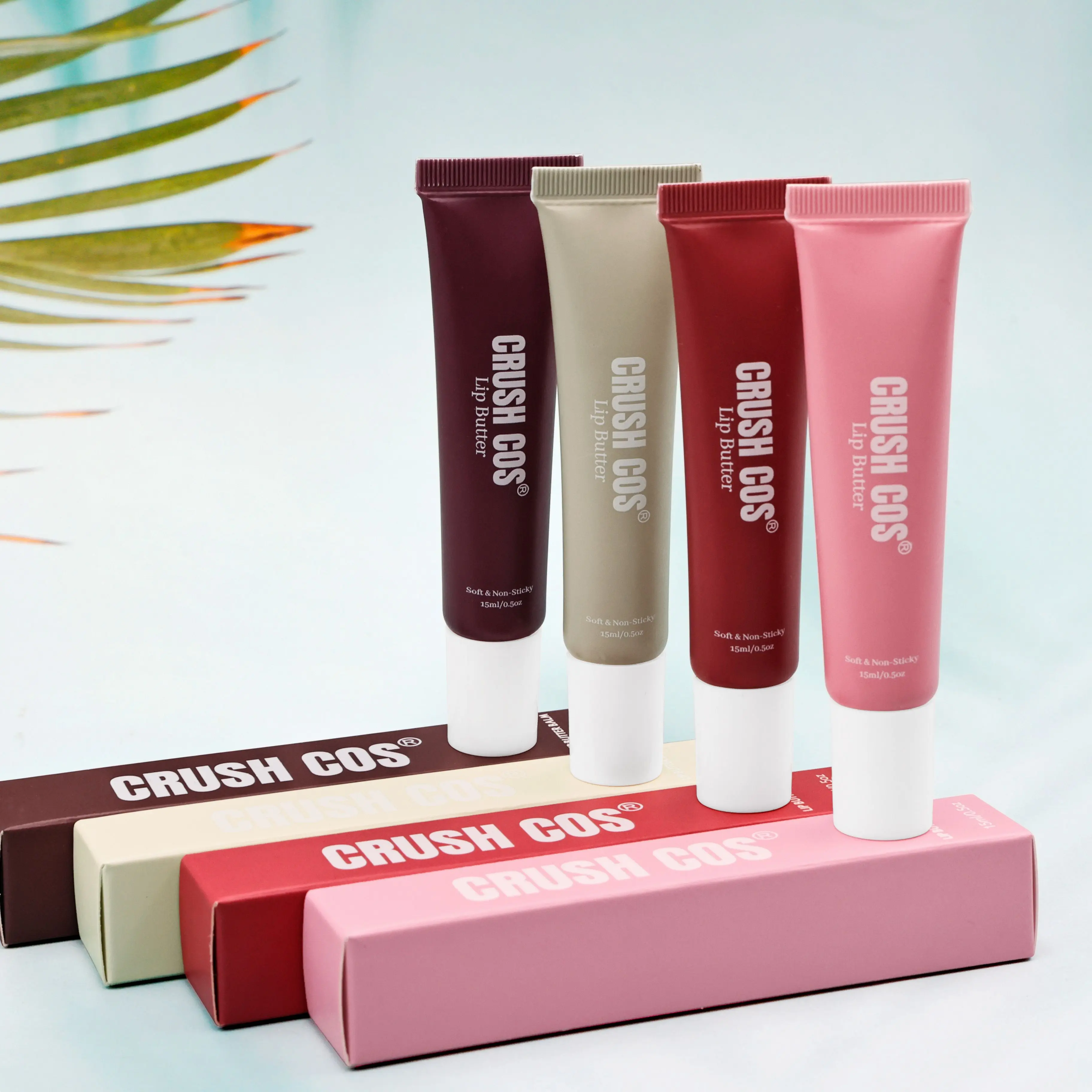 CRUSH COS Nourishing Lip Butter – Hydrating Lip Balm with Shea Butter & Natural Oils – 0.5 oz