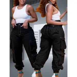 Women'S Plus Size High-Waisted Stretch Jeans - Non-See-Through Work Pants with Built-In Zipper Closure, Stretchy Office & Everyday Pants for Women, All-Season Formal & Casual Trousers (Curvy Friendly Fit), Plus Size Jean For Women, Jean For Women Plus Siz