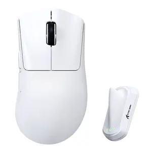ATTACK SHARK V8 8K Wireless Gaming Mouse - PAW3950 MAX Sensor (42000 DPI) - 59g Lightweight - Nordic54L15 MCU - 400h Battery Life, Triple Modes, Gaming Accessory for PC/Laptop/Mac gamer mouse