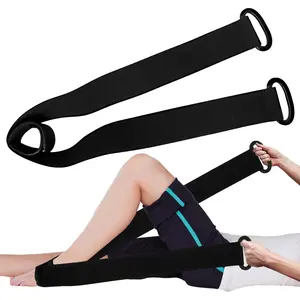 Knee Replacement Recovery Aids Kit - Leg Lifter Strap Elastic Exercise Bands for Knee, Hips, Hamstrings