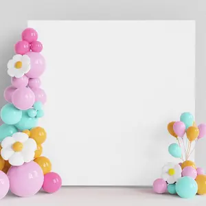 Wedding Arch Cover White 6.6FT x6.6FT Square Arch Backdrop Covers Spandex Fitted Balloon Arches Covers Stretchy Backdrop for Birthday Party Wedding Ceremony Banquet Decoration